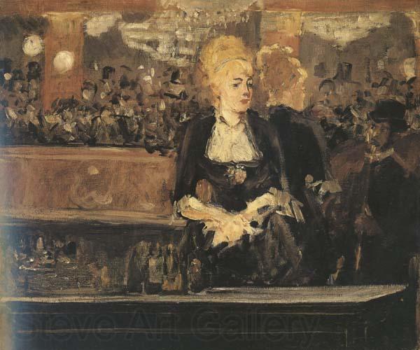 Edouard Manet Bar aux Folies-Bergere (mk40) Norge oil painting art
